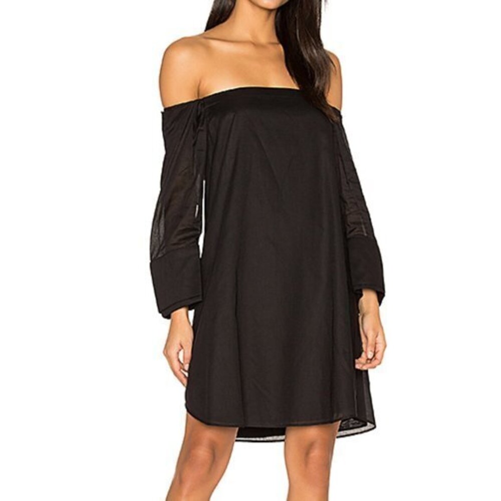 Halston Heritage Cold Shoulder Dress NWT